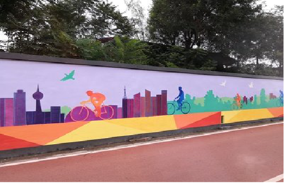 雷波墙体彩绘-围墙