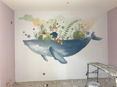 雷波手绘墙的特点及优势。